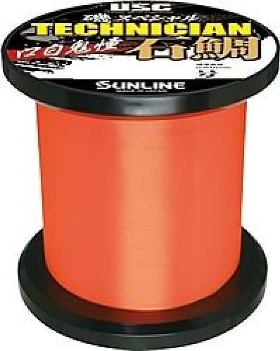 Sunline Nylon Iso Special Ishidai Kuchishirokidou 300M Orange Line No. 18-Kiichin - The #1 Place for Japanese Goods in Your Hand!