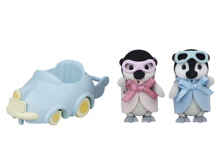 Epoch Sylvanian Families Penguin Baby Cart Doll & Furniture Set Age 3+ Toy-Kiichin - The #1 Place for Japanese Goods in Your Hand!