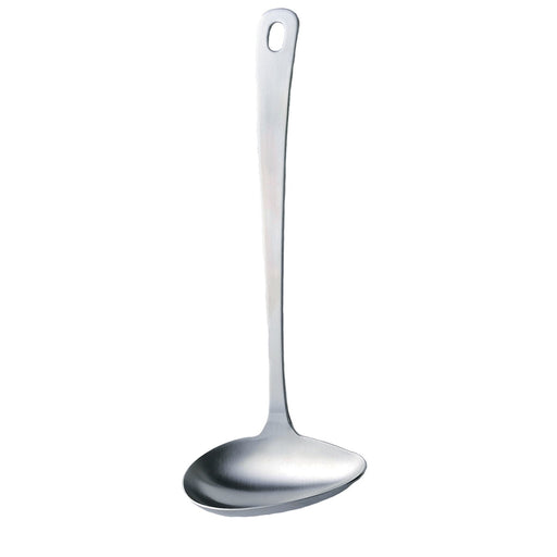 Takasang Metal Standard Kitchen Tool Horizontal Ladle 405220-Kiichin - The #1 Place for Japanese Goods in Your Hand!