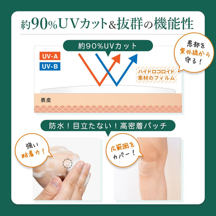 Takeuchi Pharmaceutical Spot Aid 3 Sheet Acne Patch with Cica Formula