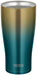 Thermos Japan 600Ml Blue Gold Vacuum Insulated Tumbler-Kiichin - The #1 Place for Japanese Goods in Your Hand!