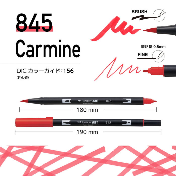 Tombo Dual Brush Pen Set - 36 Basic Colors - Tombow AB-T36CBA-Kiichin - The #1 Place for Japanese Goods in Your Hand!