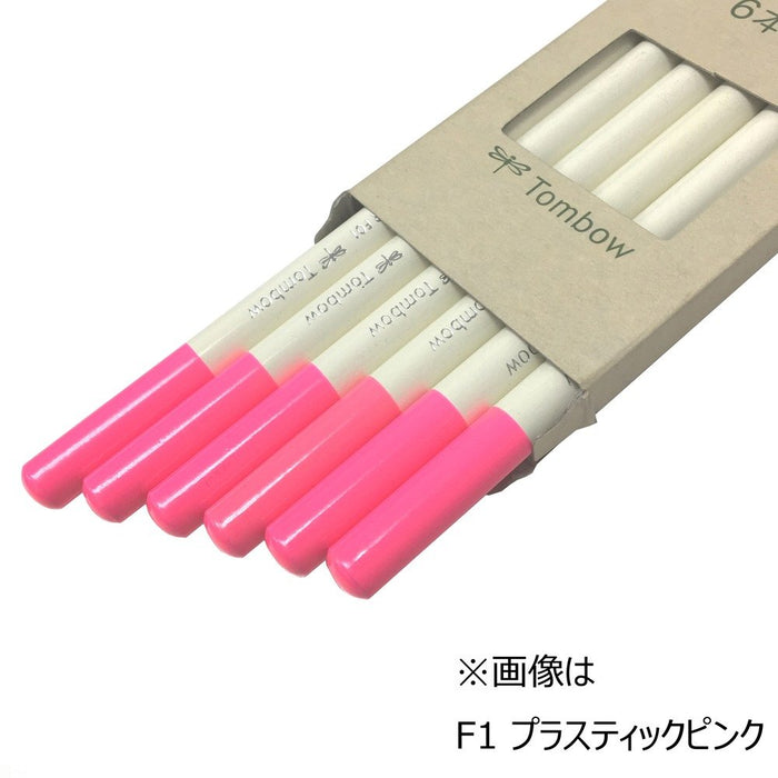 Tombow Sakura Shell Colored Pencil Dictionary Single Color 6 Pieces-Kiichin - The #1 Place for Japanese Goods in Your Hand!