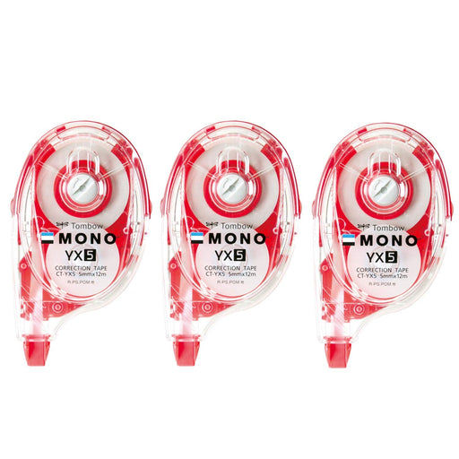 Tombow Mono Correction Tape 5mm Pack of 3 - Kcc-345 Model-Kiichin - The #1 Place for Japanese Goods in Your Hand!