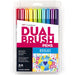 Tombow Bright Dual Brush Pens Pack of 10 - Authentic Tombow Import Goods-Kiichin - The #1 Place for Japanese Goods in Your Hand!