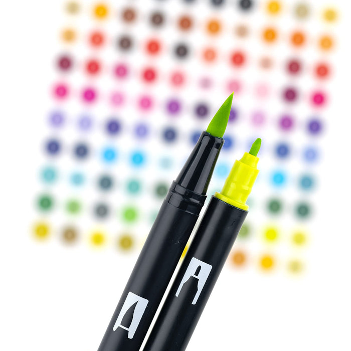 Tombow Bright Dual Brush Pens Pack of 10 - Authentic Tombow Import Goods-Kiichin - The #1 Place for Japanese Goods in Your Hand!