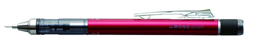 Tombow Monograph Mechanical Pencil 0.5mm Red DPA-132C-Kiichin - The #1 Place for Japanese Goods in Your Hand!