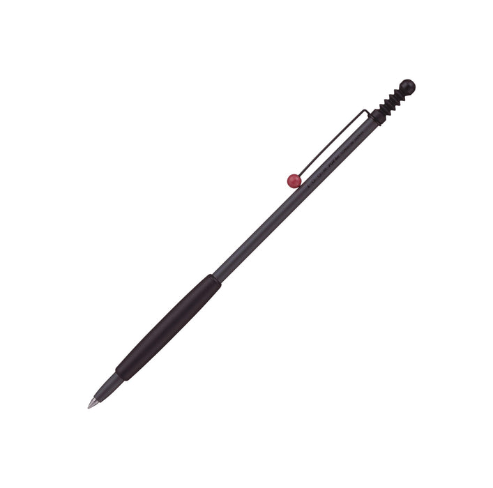 Tombow Zoom 707 0.7 Gray/Black Ballpoint Pen - Japanese BC-ZS1-Kiichin - The #1 Place for Japanese Goods in Your Hand!