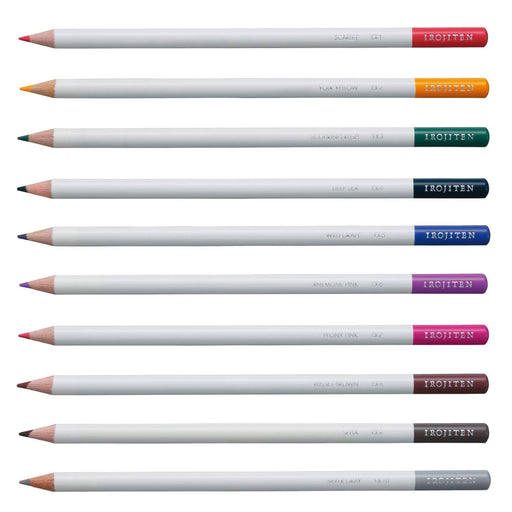 Tombow Colored Pencil Set 10 New Colors - Ci-Rex10Caz Series-Kiichin - The #1 Place for Japanese Goods in Your Hand!