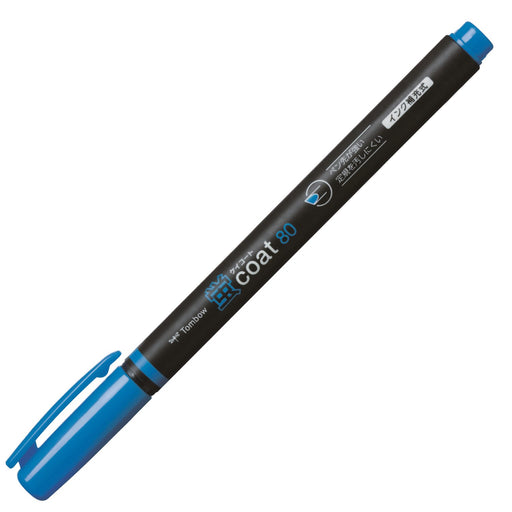 Tombow Fluorescent Blue Pencil Highlighter Pack of 10 Coat 80 - WA-SC89-10P-Kiichin - The #1 Place for Japanese Goods in Your Hand!