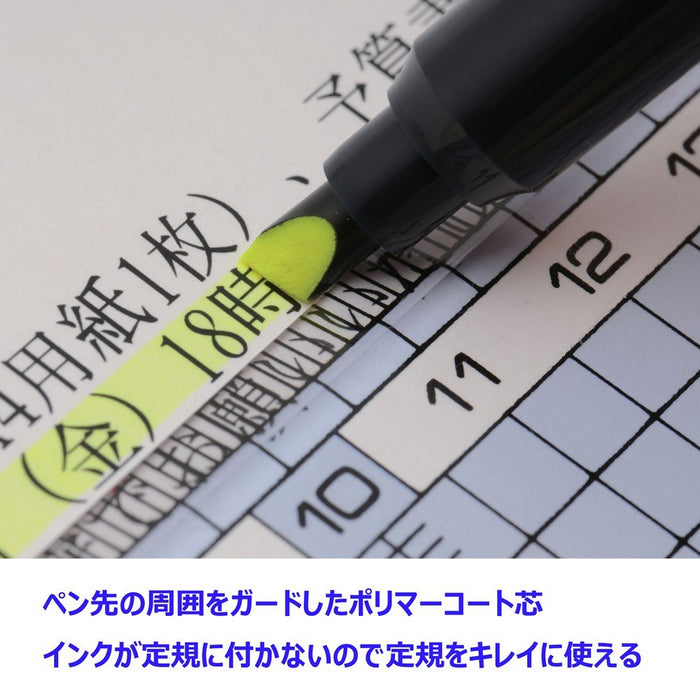Tombow Fluorescent Orange Pencil Highlighter 10 Pieces Coat 80 - Wa-Sc93-10P-Kiichin - The #1 Place for Japanese Goods in Your Hand!