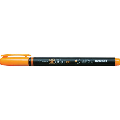 Tombow Fluorescent Orange Highlighter Pencil Coated 80 Wa-Sc93-Kiichin - The #1 Place for Japanese Goods in Your Hand!