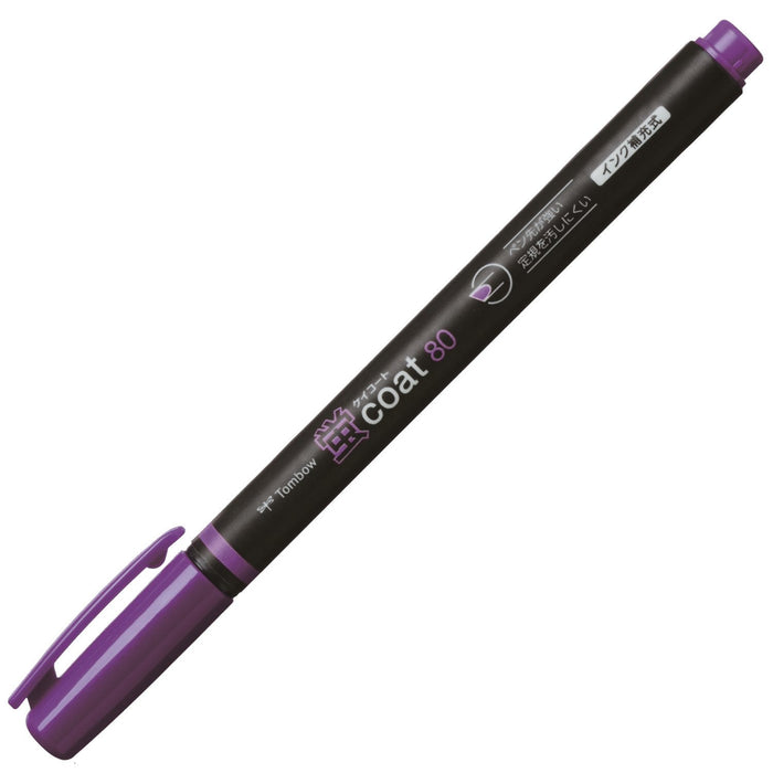 Tombow Fluorescent Coat 80 Purple Pencil Highlighter Pack of 10 - Wa-Sc97-10P-Kiichin - The #1 Place for Japanese Goods in Your Hand!
