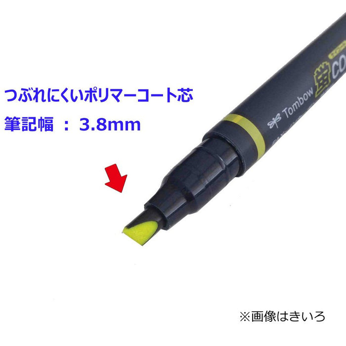 Tombow Fluorescent 80 Red Highlighter Pencil 10 Piece Pack Wa-Sc94-10P-Kiichin - The #1 Place for Japanese Goods in Your Hand!