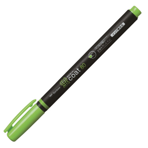 Tombow Fluorescent Yellow Green Pencil Highlighter Pack of 10 Coat 80 - Wa-Sc92-Kiichin - The #1 Place for Japanese Goods in Your Hand!