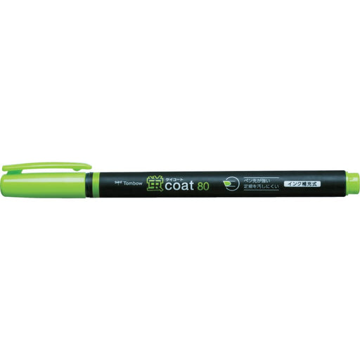 Tombow Fluorescent Yellow Green Pencil Highlighter 80 Wa-Sc92 Coat-Kiichin - The #1 Place for Japanese Goods in Your Hand!
