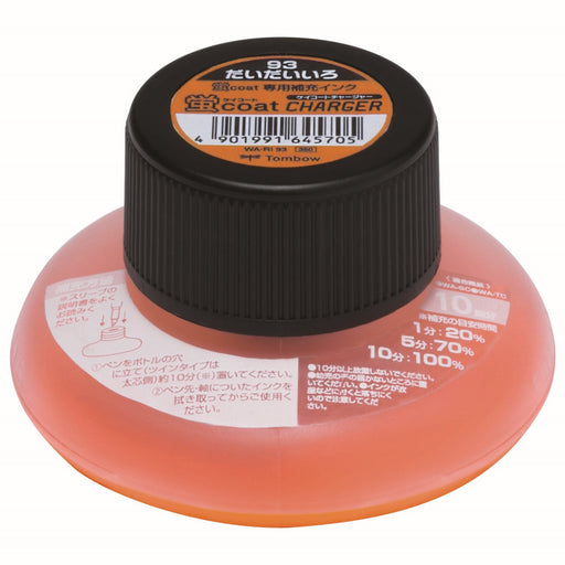 Tombow Fluorescent Orange Pencil Highlighter 5-Piece Ink Refill Set Wa-Ri93-5P-Kiichin - The #1 Place for Japanese Goods in Your Hand!