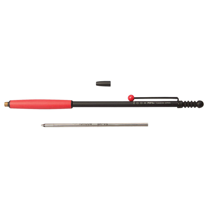 Tombow Zoom 707 Oil-Based Ballpoint Pen 0.7 Black/Red Refillable-Kiichin - The #1 Place for Japanese Goods in Your Hand!