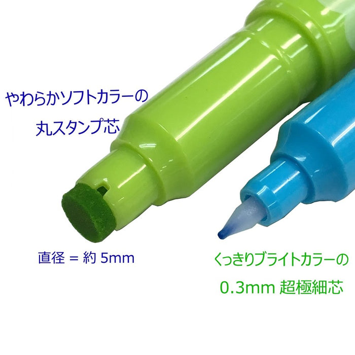 Tombow Signature Pen 3-Color Set Water-Based Pencil and Play Color Dot Gce-311B-Kiichin - The #1 Place for Japanese Goods in Your Hand!