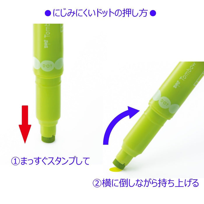 Tombow Signature Pen 3-Color Set Water-Based Pencil and Play Color Dot Gce-311B-Kiichin - The #1 Place for Japanese Goods in Your Hand!