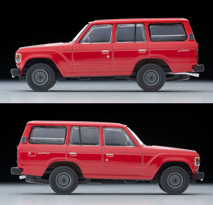 Tomytec Red Toyota Land Cruiser 60 Standard Van 1/64 - Lv-N279B Tomica Vintage Neo-Kiichin - The #1 Place for Japanese Goods in Your Hand!