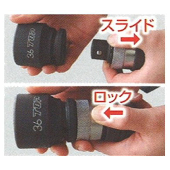 Top Kogyo Impact One-Touch Adapter Joint 19mm Socket Slide Lock Japan-Kiichin - The #1 Place for Japanese Goods in Your Hand!