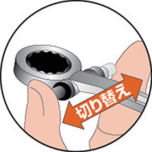 Top Kogyo Ratchet Wrench 24x27mm Switchable 24 Gears Made in Japan-Kiichin - The #1 Place for Japanese Goods in Your Hand!