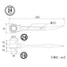 Top Kogyo Short Curved Ratchet Wrench 19x24mm Sino Rose Carpentry Tool-Kiichin - The #1 Place for Japanese Goods in Your Hand!