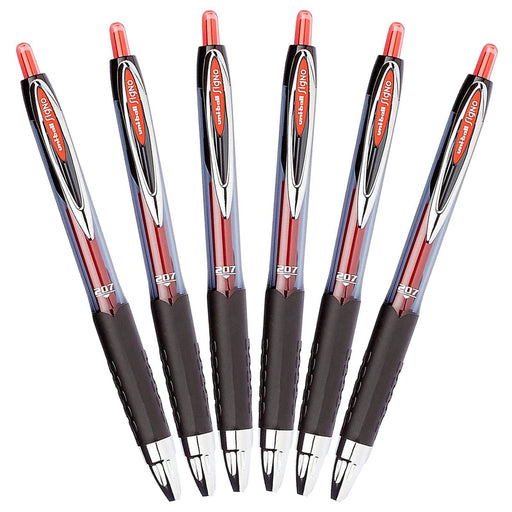 Mitsubishi Pencil Uni-Ball Signo 207 Gel Medium Point 0.7mm Pack of 6-Kiichin - The #1 Place for Japanese Goods in Your Hand!