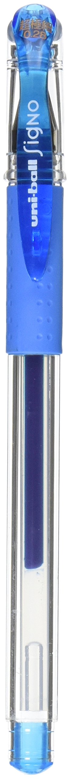 Mitsubishi Pencil Uniball Signo Ultra Fine 0.28mm Light Blue UM-151-28.8-Kiichin - The #1 Place for Japanese Goods in Your Hand!