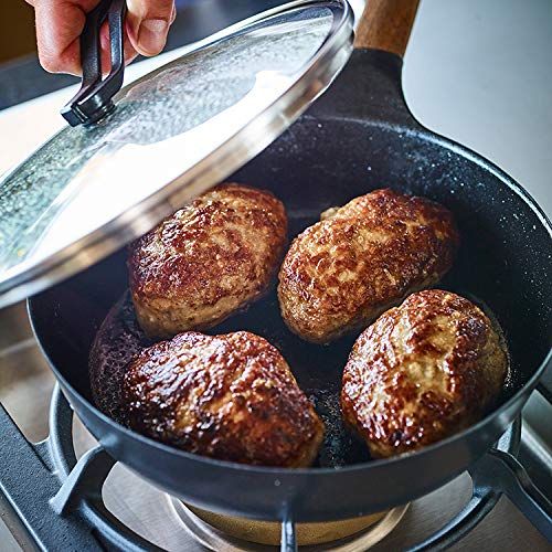 Vermicular 26Cm Cast Iron Frying Pan Oak Gas & IH Compatible FP26-OK