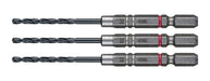 Vessel 3-Piece Cushion Drill Bit Set for Ironwork 3.0mm - AMD3S-3.0-Kiichin - The #1 Place for Japanese Goods in Your Hand!