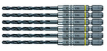 Vessel 4.0mm Ironwork Cushion Drill Bit Set 6-Piece Metalwork AMD6P-4.0-Kiichin - The #1 Place for Japanese Goods in Your Hand!