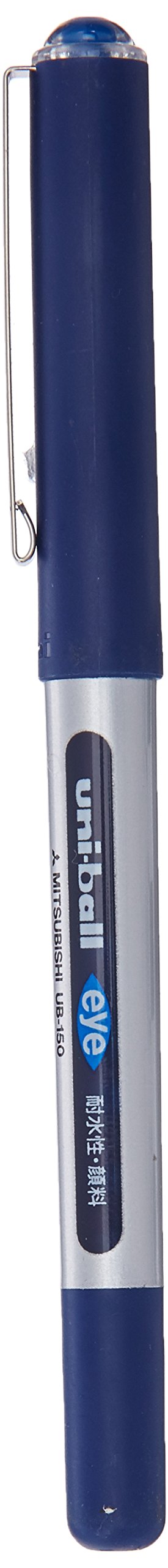 Mitsubishi Pencil Uniball Eye Ub-150 Blue Water-Based Ballpoint Pen 0.5mm-Kiichin - The #1 Place for Japanese Goods in Your Hand!