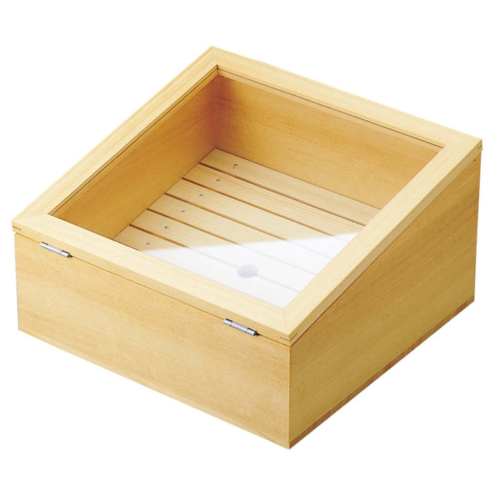 Yamacoh Inclined Sushi Neta Case with Acrylic Cover-Kiichin - The #1 Place for Japanese Goods in Your Hand!
