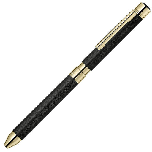 Zebra Multi-Function Leather Black Pen Shabo-X SL6 Model SB36-LBK-Kiichin - The #1 Place for Japanese Goods in Your Hand!