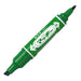 Zebra High Mackie Green Oil Pen B-MO-150-MC-G Pack of 10 Pens-Kiichin - The #1 Place for Japanese Goods in Your Hand!