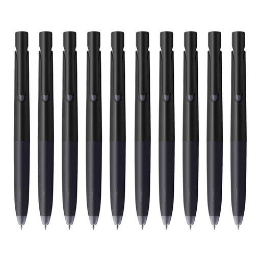 Zebra Bren B-BAS88-BK Black Barrel Ballpoint Pen Oil-Based Black Ink 0.5 Tip Pack of 10-Kiichin - The #1 Place for Japanese Goods in Your Hand!