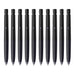 Zebra Bren B-BAS88-BK Black Barrel Ballpoint Pen Oil-Based Black Ink 0.5 Tip Pack of 10-Kiichin - The #1 Place for Japanese Goods in Your Hand!