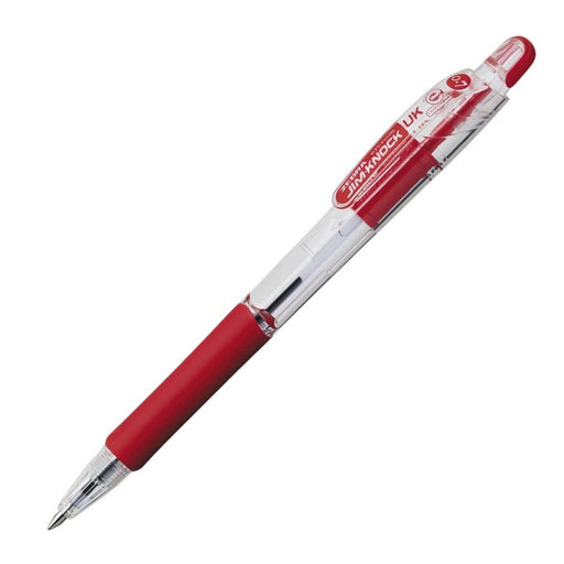 Zebra Gymnock UK Red Ballpoint Pen Oil-Based Ink 0.7mm 10-Pack-Kiichin - The #1 Place for Japanese Goods in Your Hand!