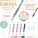 Zebra 5-Piece Set Sarasa Prefeel Ballpoint Pen Refills 0.5 Lead - Black Red Blue-Kiichin - The #1 Place for Japanese Goods in Your Hand!