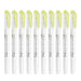 Zebra Highlighter Mild Liner Blush Mild Yellow Pack of 10-Kiichin - The #1 Place for Japanese Goods in Your Hand!