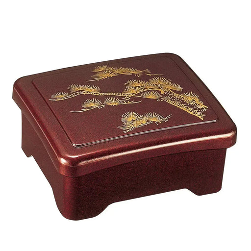 Fukui Craft Lacquered Bento Box 16.7x14.3x8cm Japanese Style
