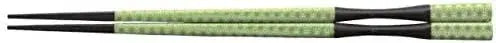 Fukui Craft Takushima Pestle Chopsticks Green Hemp Handle 8.9in