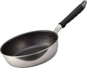 Hokuriku Aluminum Lightweight Durable Japanese Frying Pan IH Compatible - Silver Deep Pan
 - 4977449042051