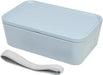 Ippinsha Bento Box 1-Tier Lunch Box San Ichi Maru - Sky Blue - 4536818424012