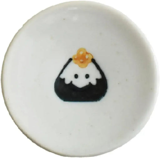 Ippinsha Gyutto Onigiri-san Dish Chopstick Rest Bean Plate Made in Japan