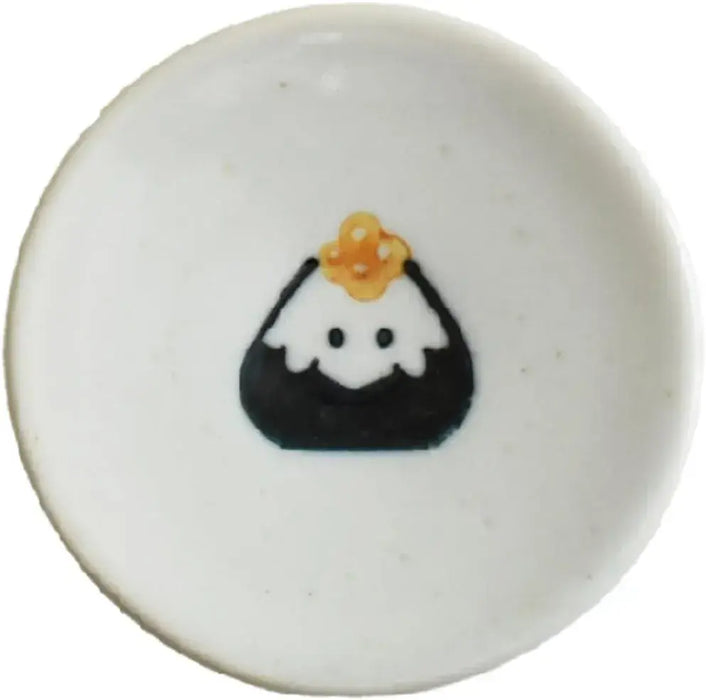 Ippinsha Gyutto Onigiri-san Dish Chopstick Rest Bean Plate Made in Japan