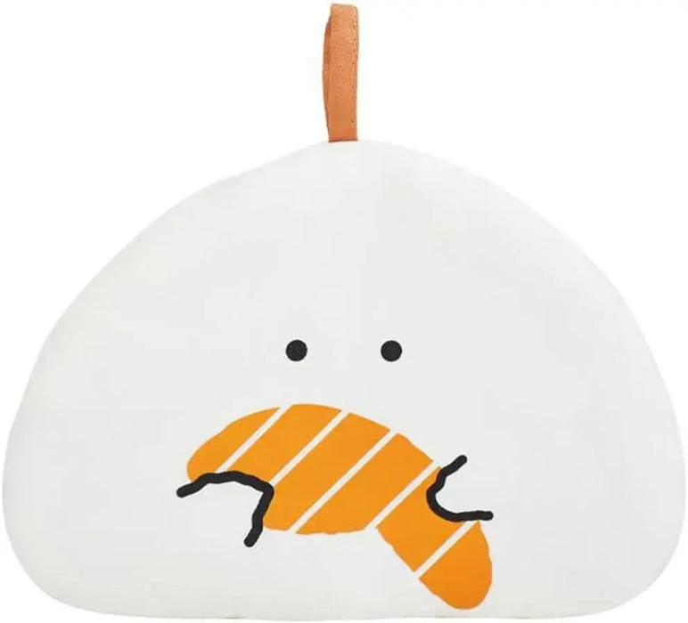 Ippinsha Gyutto Onigiri-san Lunch Cloth Bento Gift - Mittens Salmon - 4536818480445