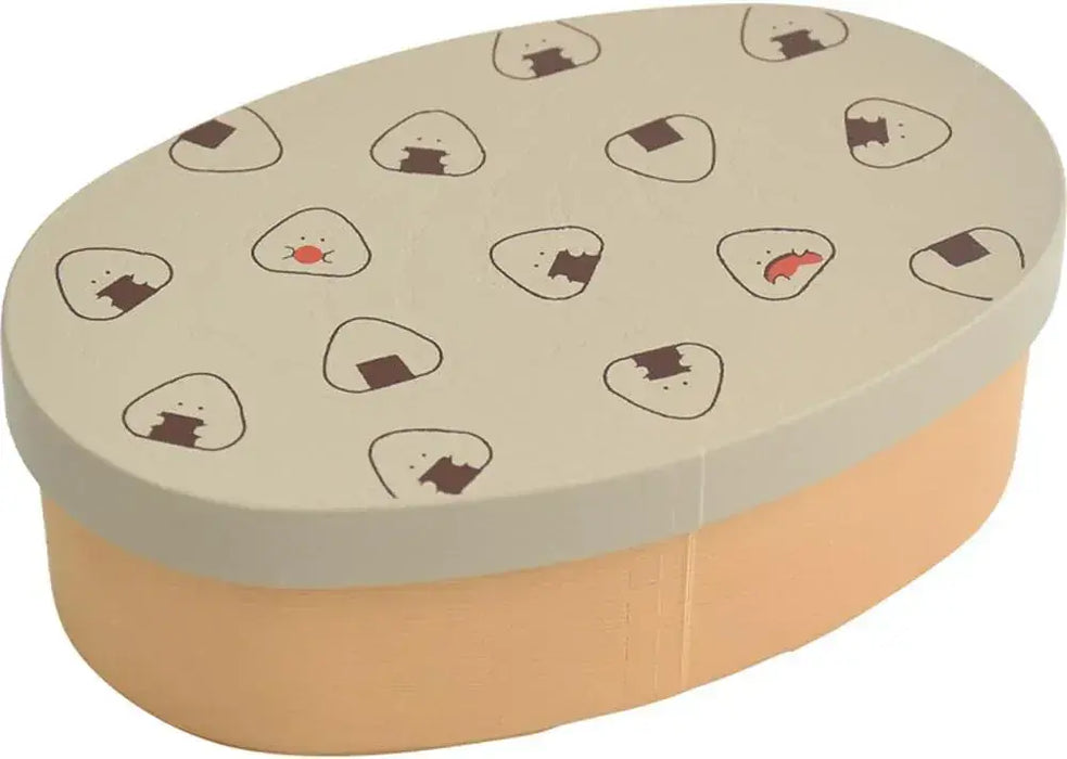 Ippinsha Gyutto Onigiri-san Nori Bento Box Antibacterial Coating